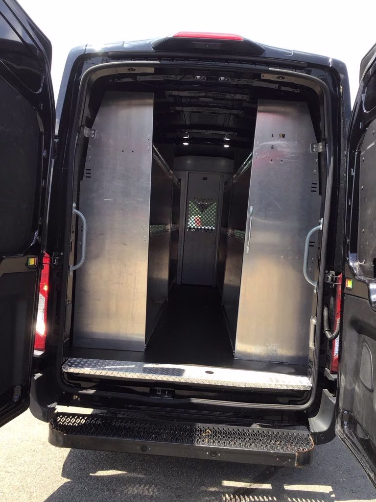 2023 Black Metallic Ford Transit-250 Base RWD Van