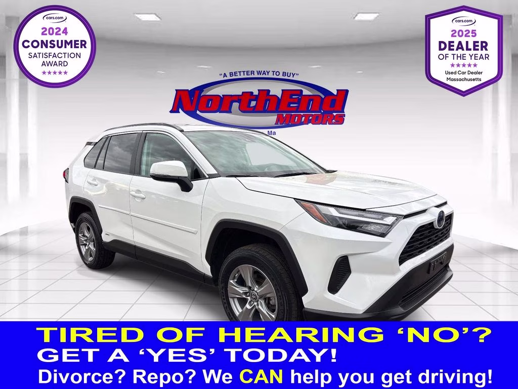 2024 Ice Toyota RAV4 Hybrid LE AWD SUV