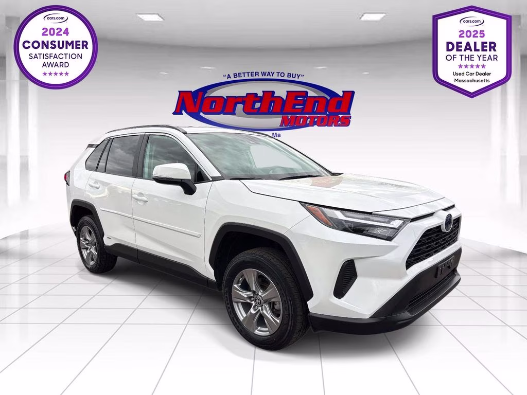 2024 Ice Toyota RAV4 Hybrid LE AWD SUV