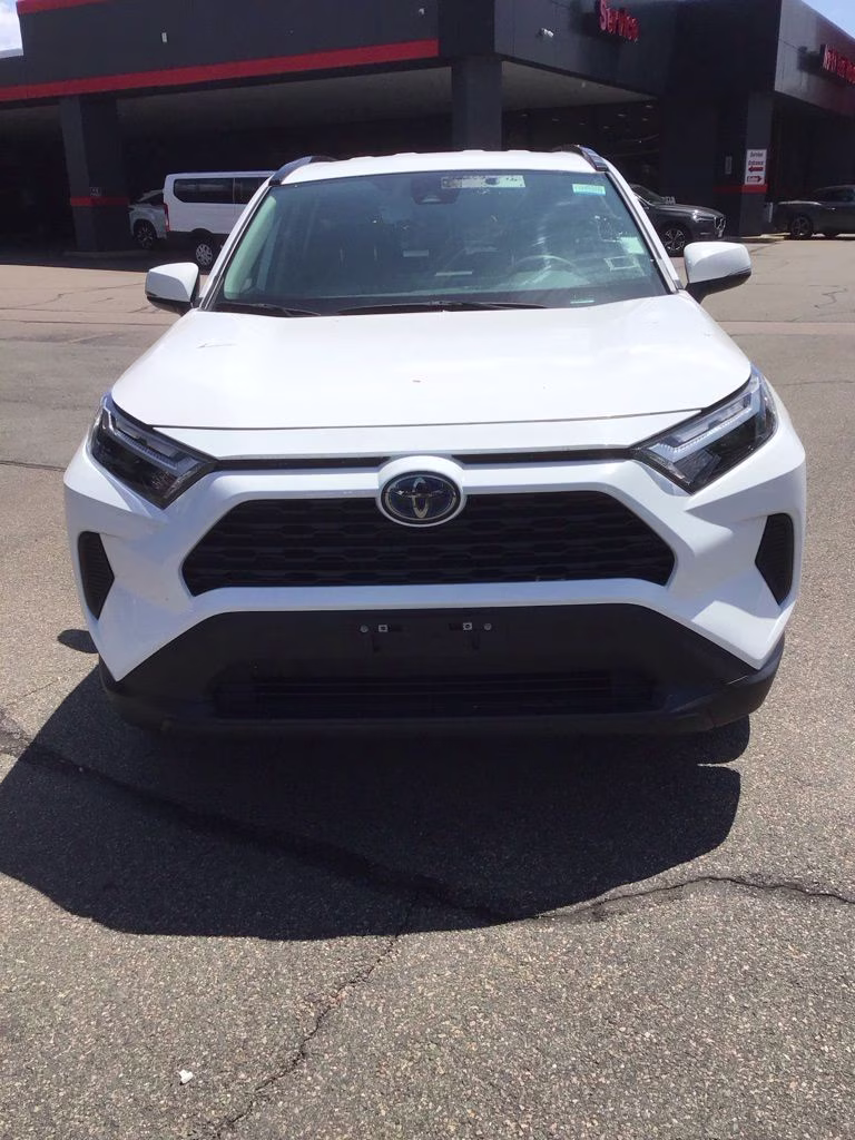 2024 Ice Toyota RAV4 Hybrid LE AWD SUV