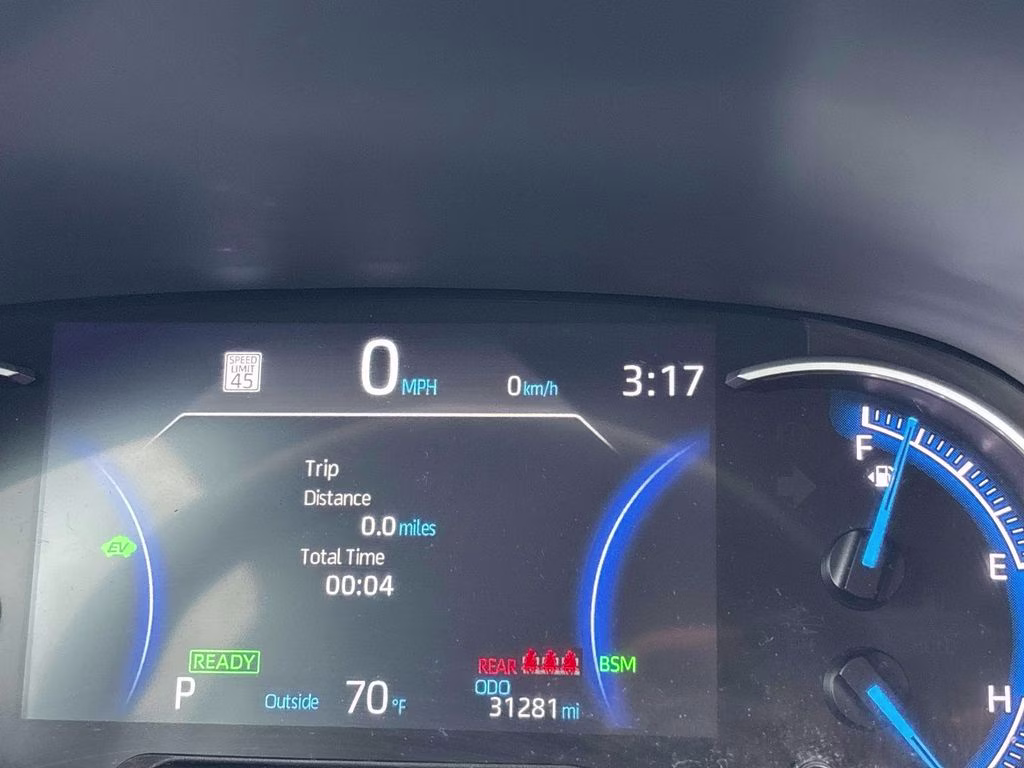 2024 Ice Toyota RAV4 Hybrid LE AWD SUV