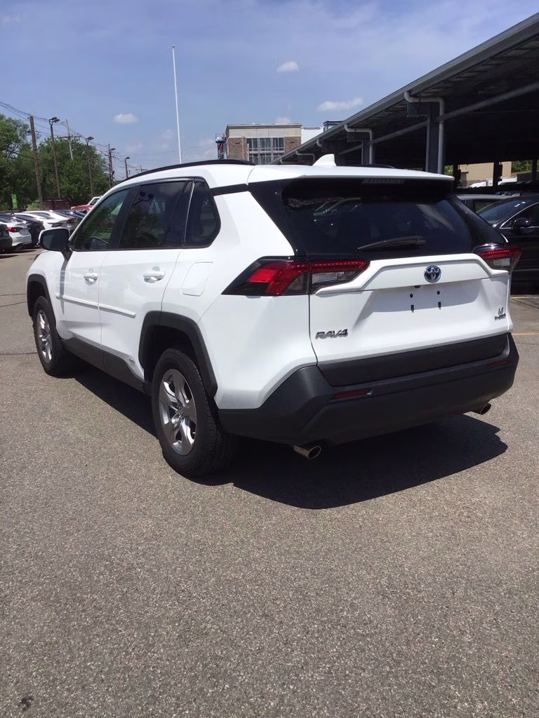 2024 Ice Toyota RAV4 Hybrid LE AWD SUV