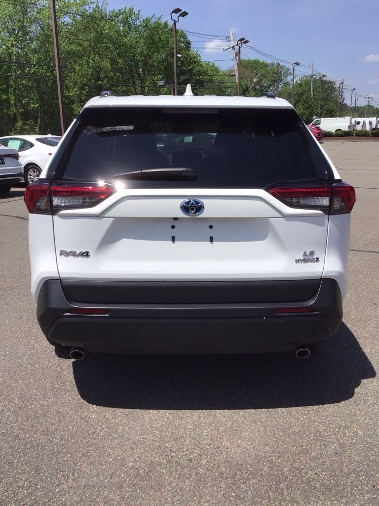 2024 Ice Toyota RAV4 Hybrid LE AWD SUV