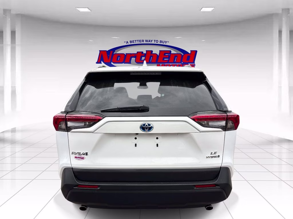 2024 Ice Toyota RAV4 Hybrid LE AWD SUV