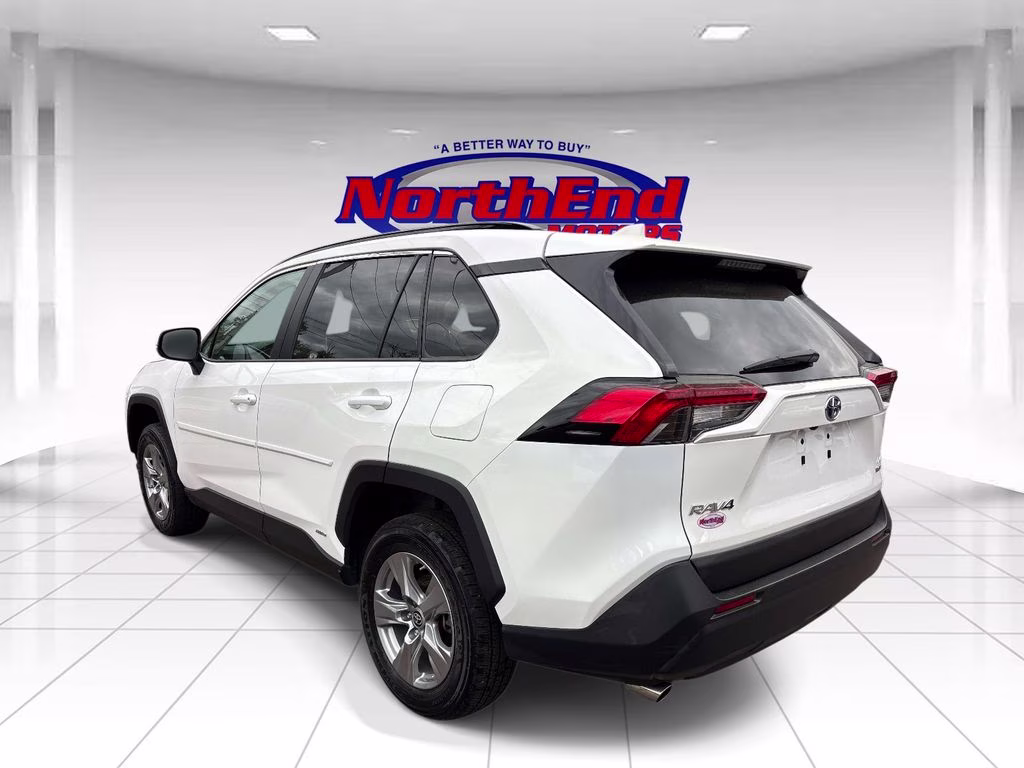 2024 Ice Toyota RAV4 Hybrid LE AWD SUV