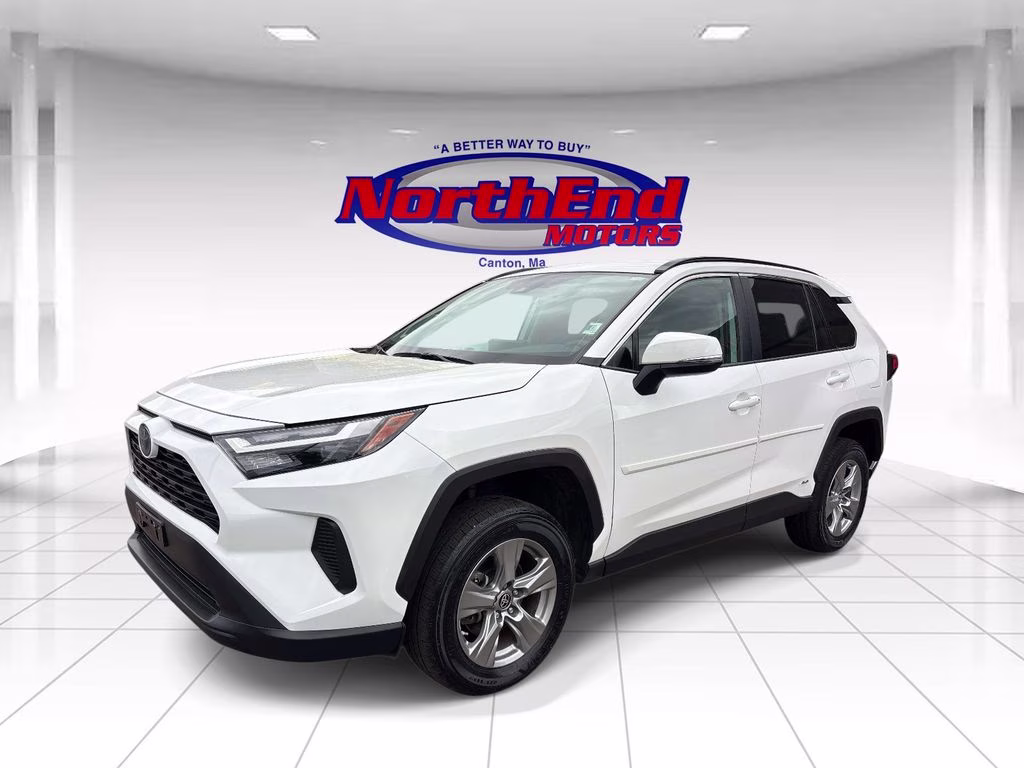 2024 Ice Toyota RAV4 Hybrid LE AWD SUV