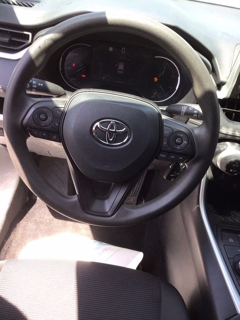 2024 Ice Toyota RAV4 Hybrid LE AWD SUV