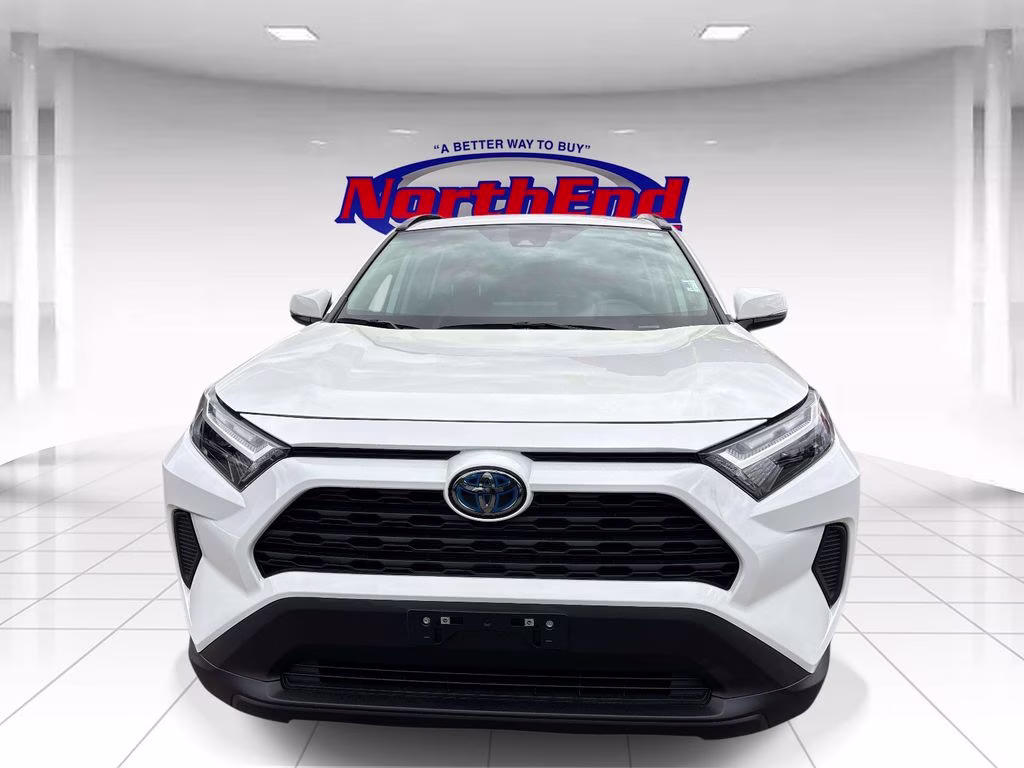 2024 Ice Toyota RAV4 Hybrid LE AWD SUV