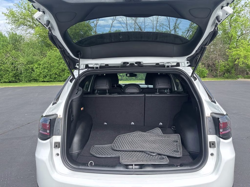2024 Bright White Clearcoat Jeep Compass Trailhawk 4X4 SUV