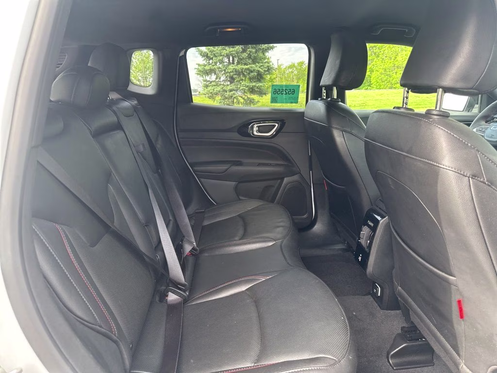 2024 Bright White Clearcoat Jeep Compass Trailhawk 4X4 SUV