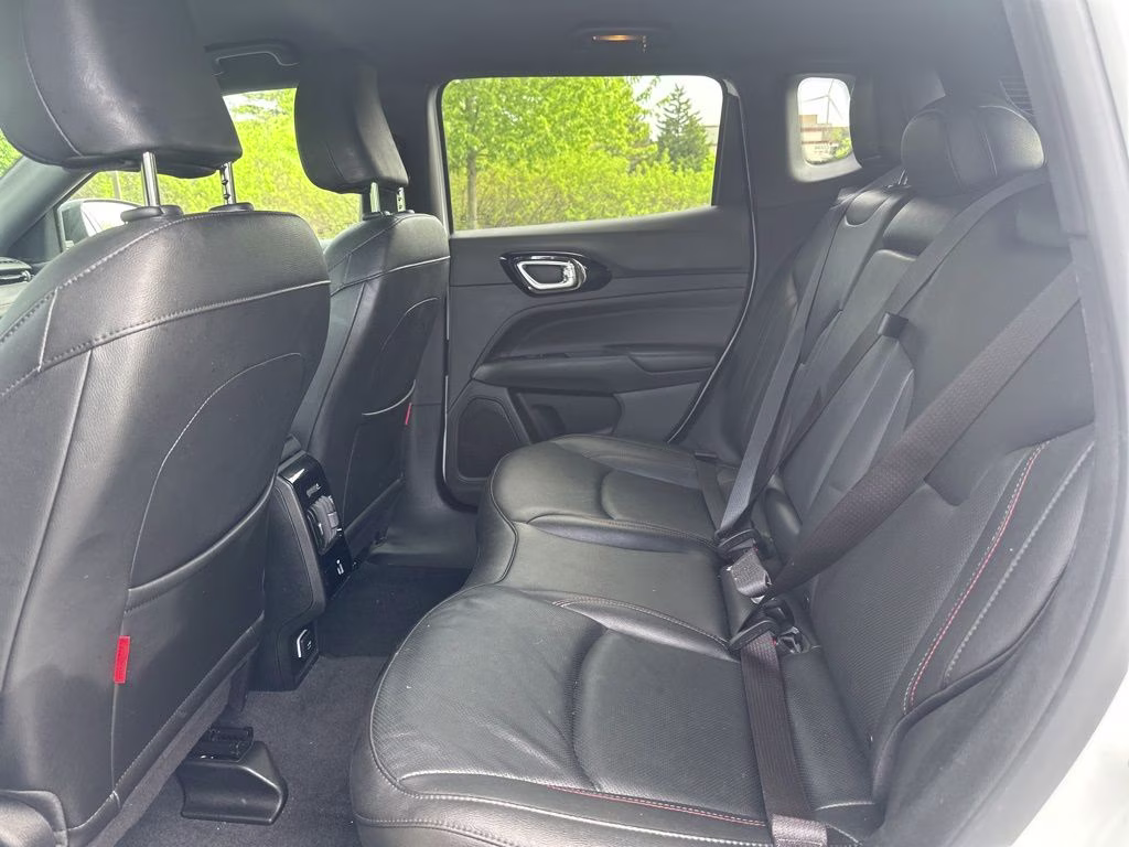 2024 Bright White Clearcoat Jeep Compass Trailhawk 4X4 SUV