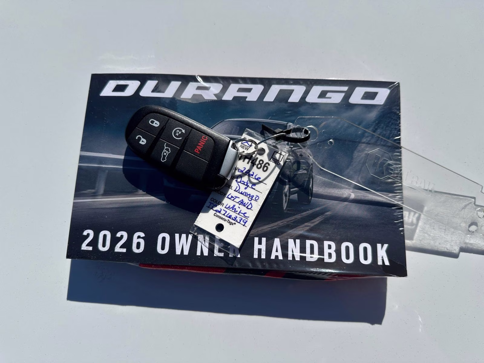 2026 White Knuckle Clearcoat Dodge Durango GT AWD SUV