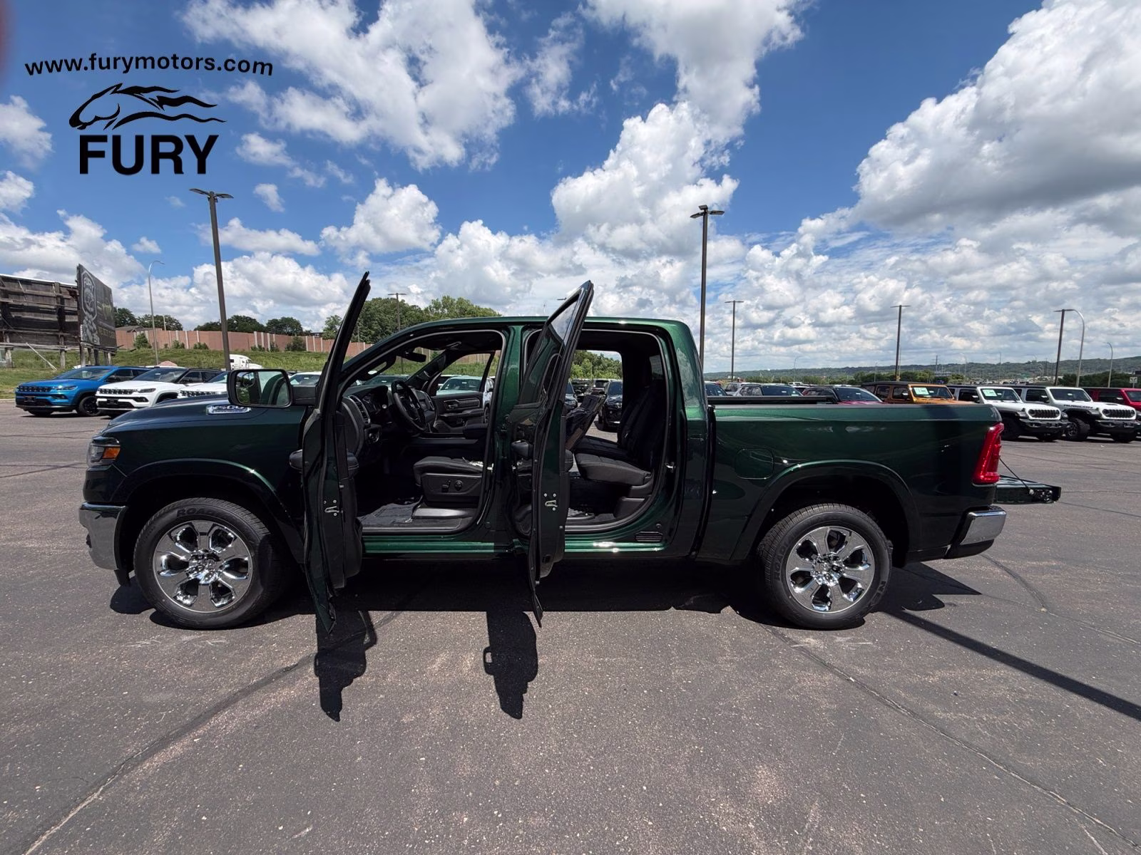 2026 Serrano Green Metallic Ram 1500 Big Horn/Lone Star 4X4 Truck