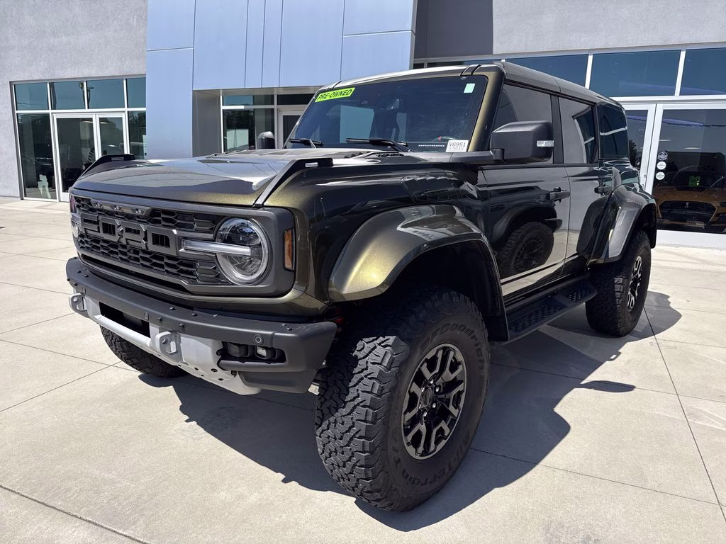 2025 Shelter Green Metallic Ford Bronco Raptor 4X4 SUV