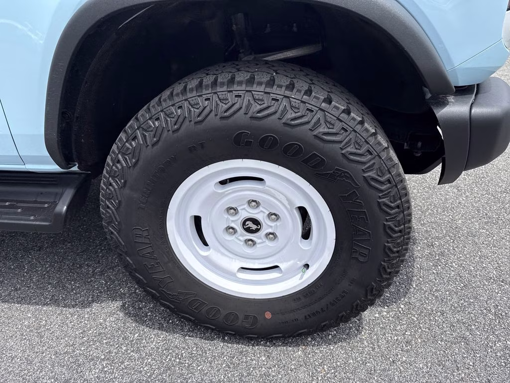 2025 Blue Ford Bronco Heritage Edition 4X4 SUV
