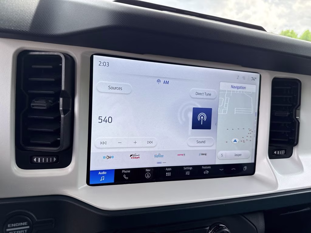 2025 Blue Ford Bronco Heritage Edition 4X4 SUV