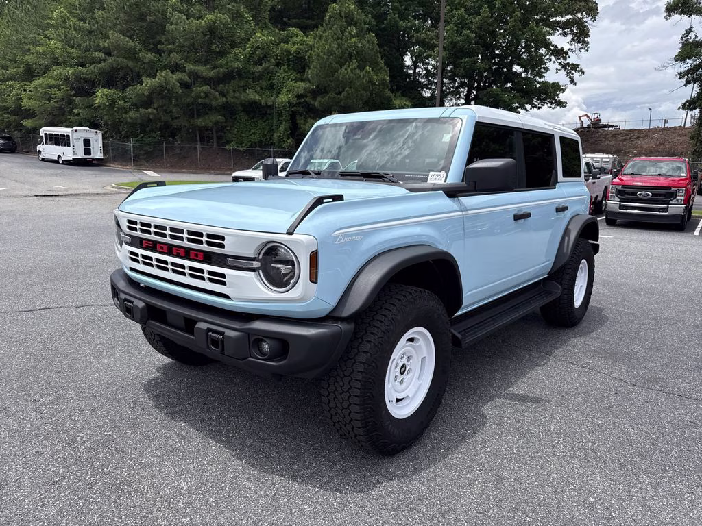 2025 Blue Ford Bronco Heritage Edition 4X4 SUV