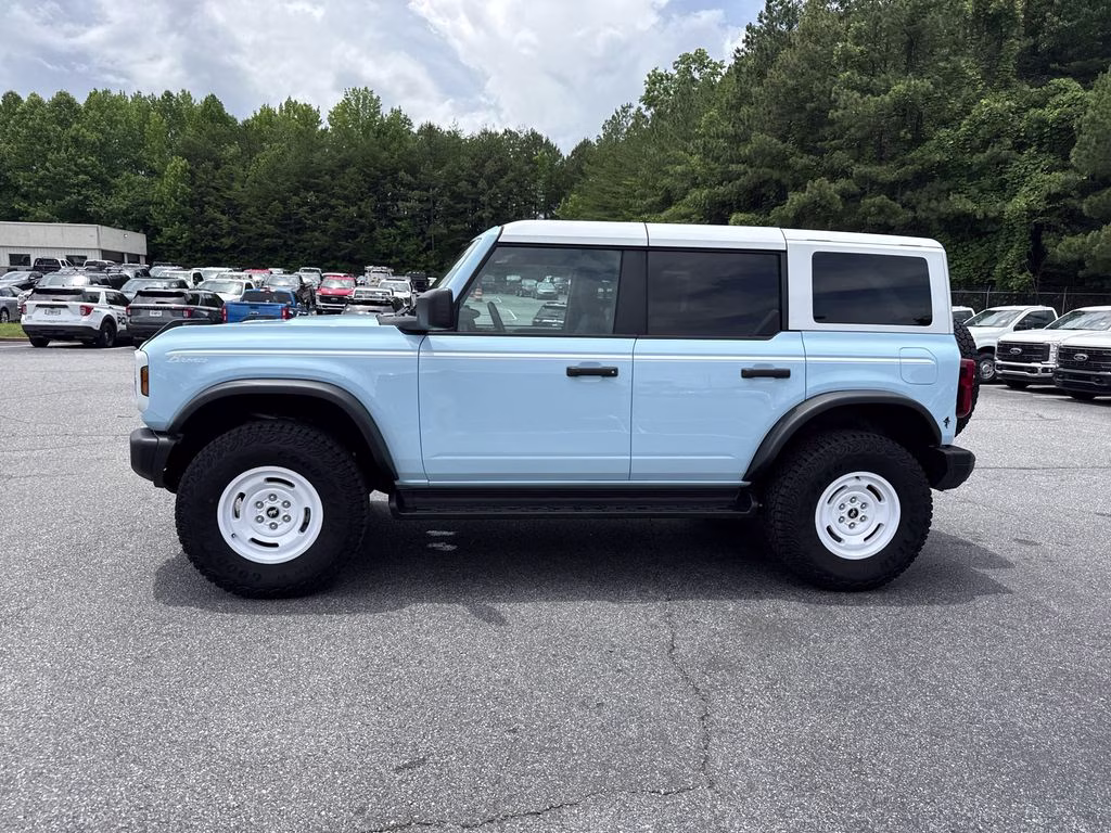 2025 Blue Ford Bronco Heritage Edition 4X4 SUV