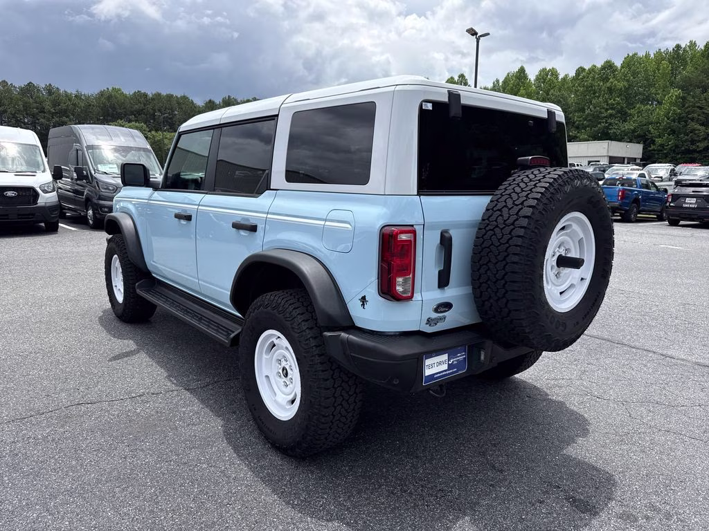 2025 Blue Ford Bronco Heritage Edition 4X4 SUV