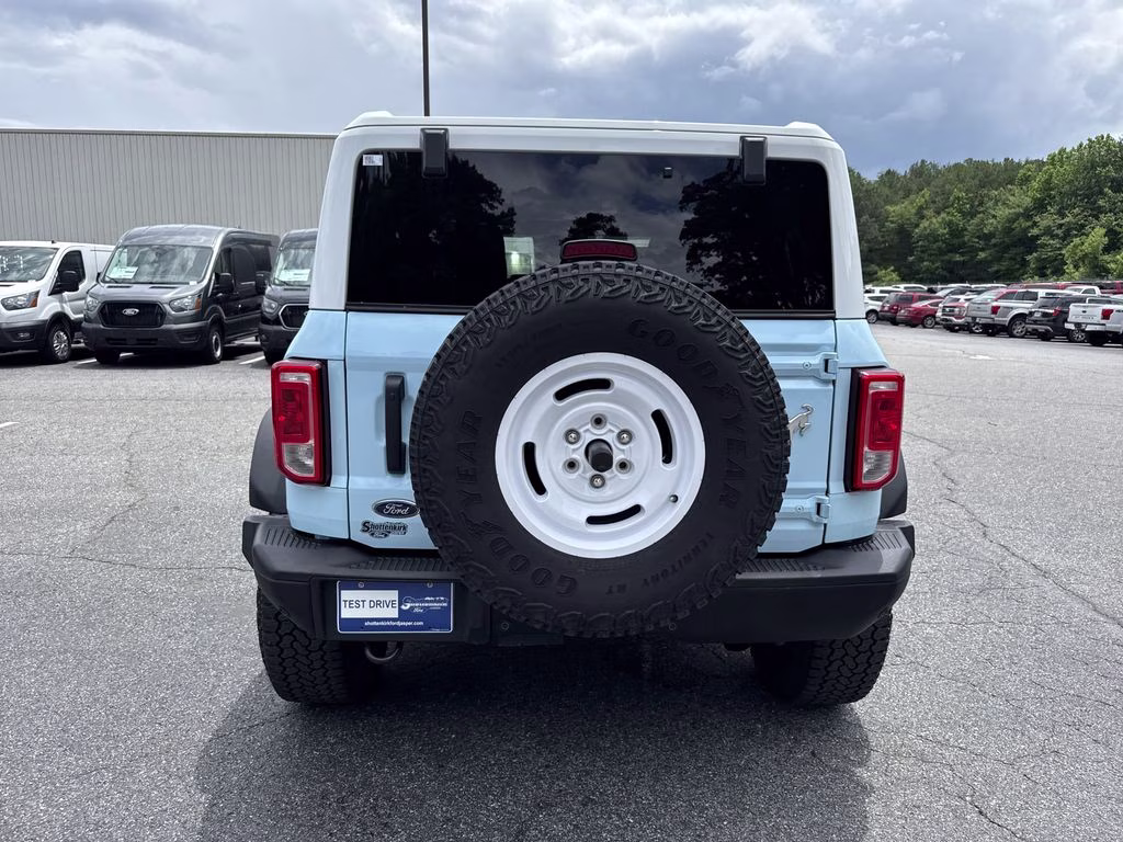 2025 Blue Ford Bronco Heritage Edition 4X4 SUV