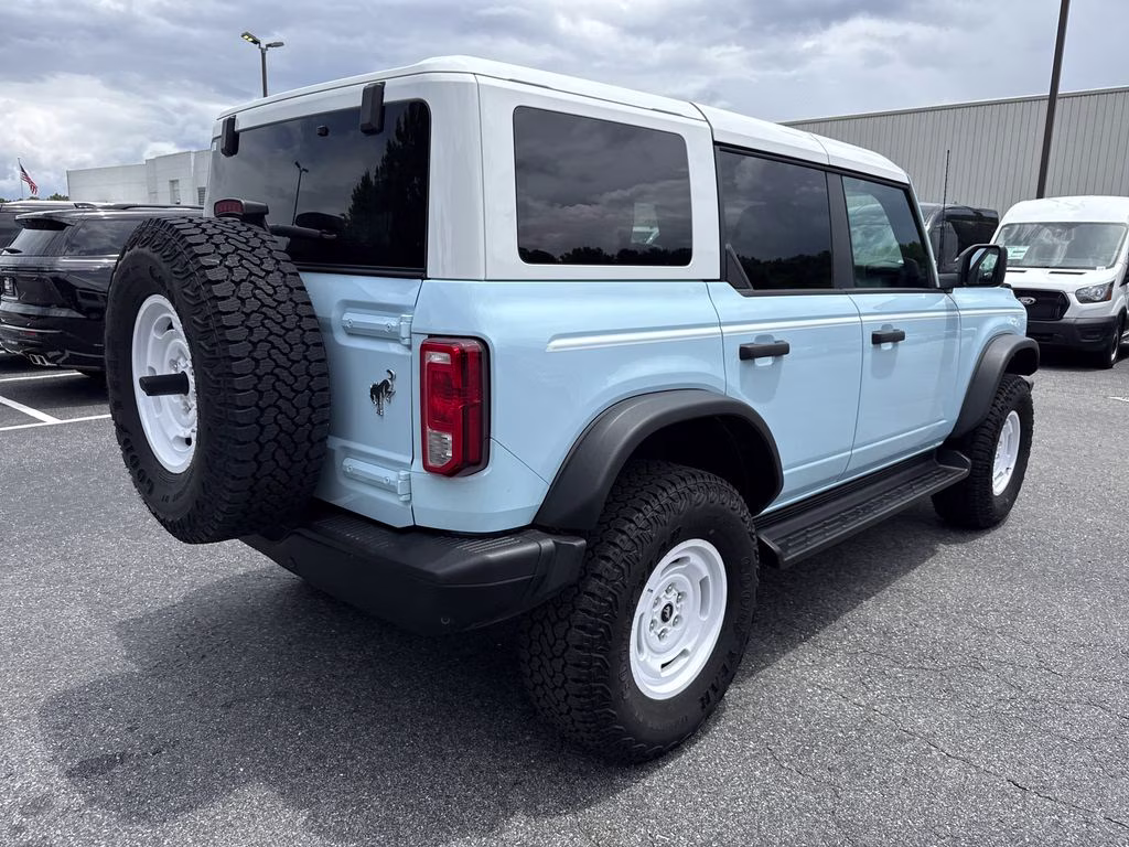 2025 Blue Ford Bronco Heritage Edition 4X4 SUV