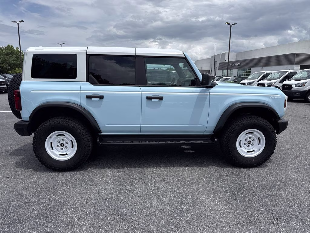 2025 Blue Ford Bronco Heritage Edition 4X4 SUV