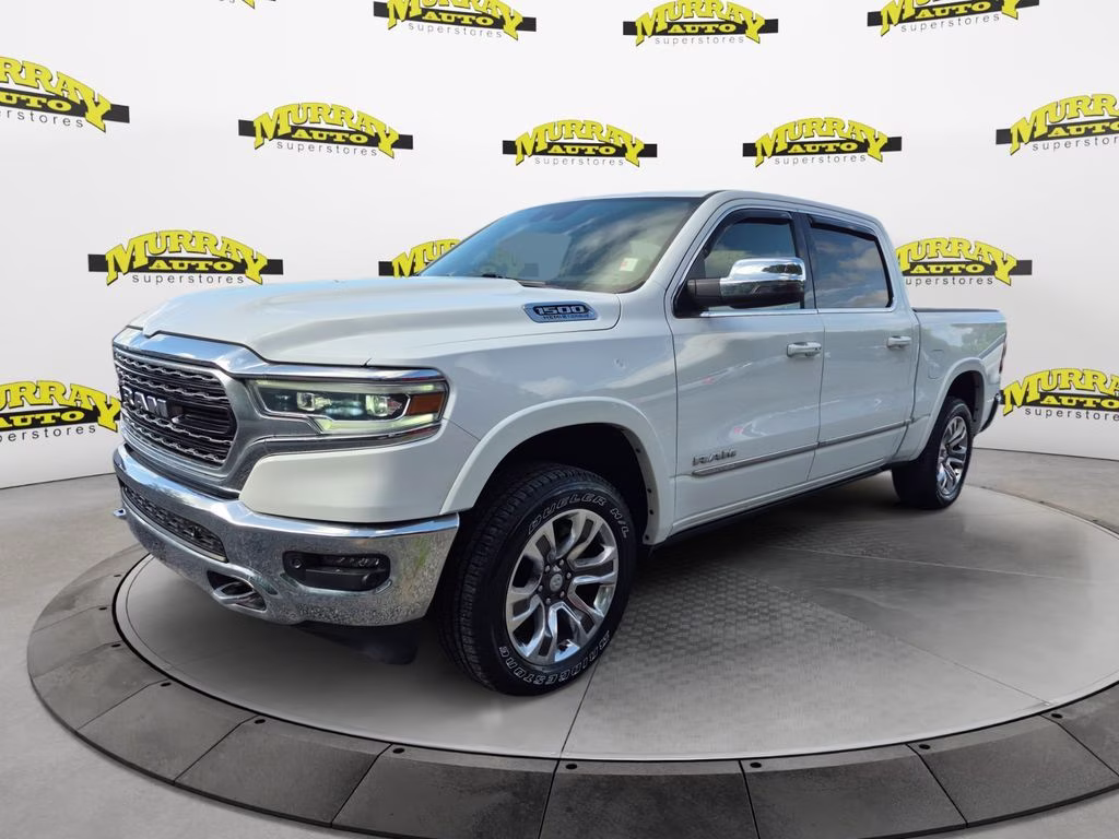 2024 Bright White Clearcoat Ram 1500 Limited 4X4 Truck