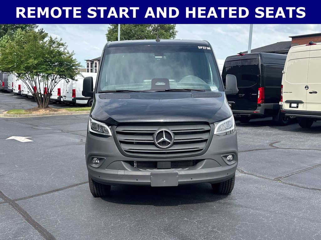 2025 Jet Black Mercedes-Benz Sprinter 2500 Cargo 144 WB RWD Van