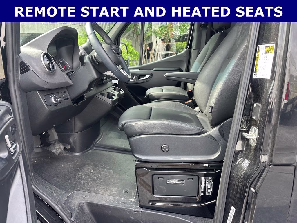 2025 Jet Black Mercedes-Benz Sprinter 2500 Cargo 144 WB RWD Van