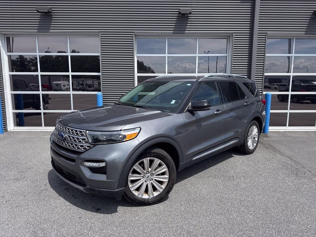 2023 Carbonized Gray Metallic Ford Explorer Limited RWD SUV
