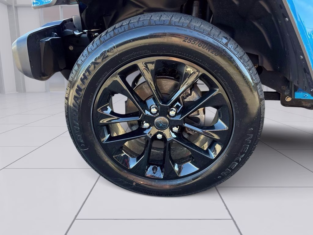 2024 Hydro Blue Pearl Coat Jeep Wrangler Sahara 4xe 4X4 SUV