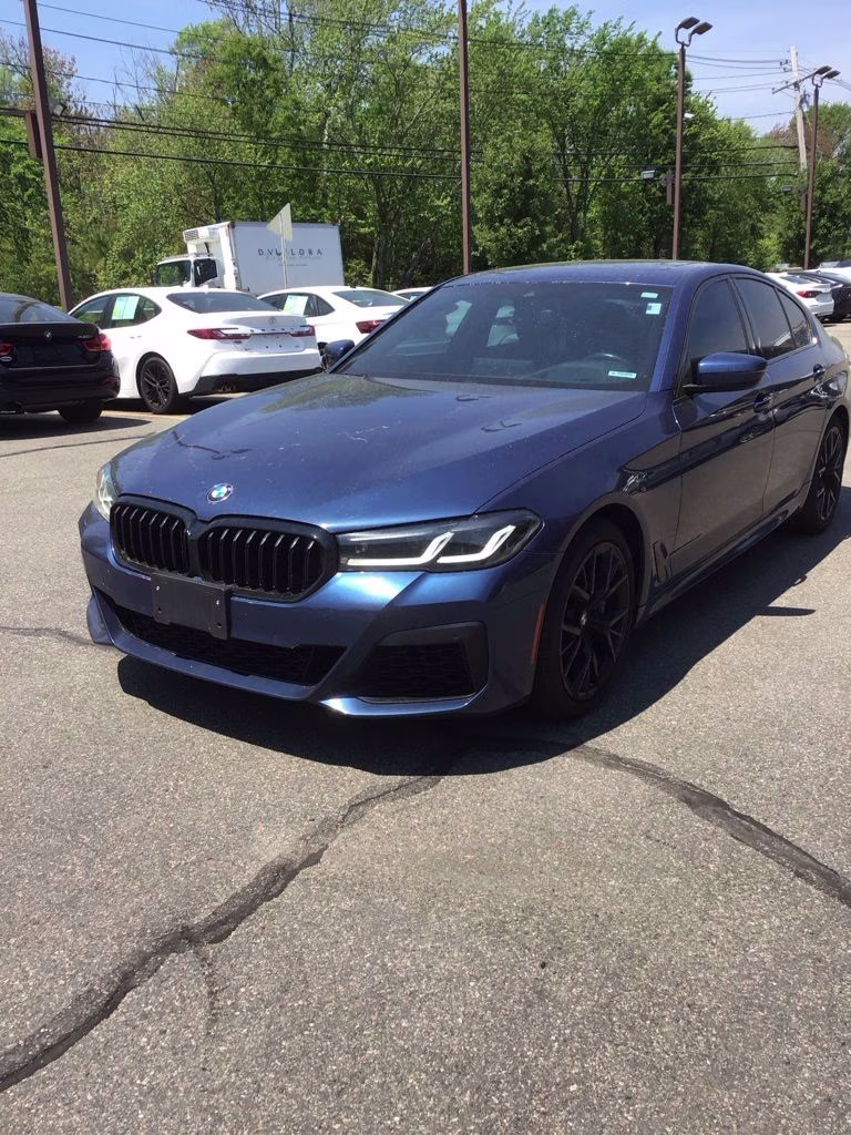 2022 Phytonic Blue Metallic BMW 5 Series 540i xDrive AWD Sedan