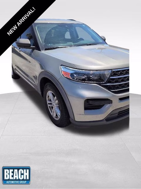 2020 Silver Spruce Ford Explorer XLT RWD SUV