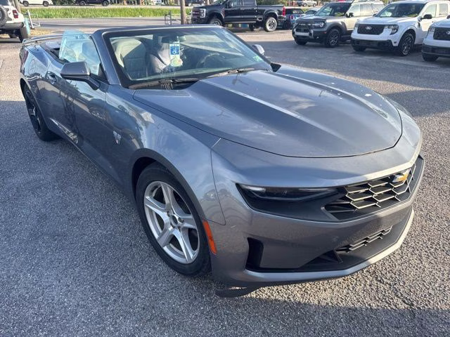 2020 Satin Steel Metallic Chevrolet Camaro 1LT RWD Convertible