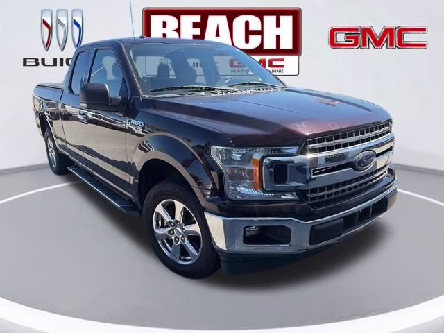 2018 Magma Red Ford F-150 XLT RWD Truck