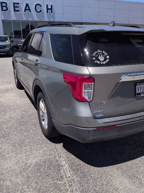 2020 Silver Spruce Ford Explorer XLT RWD SUV