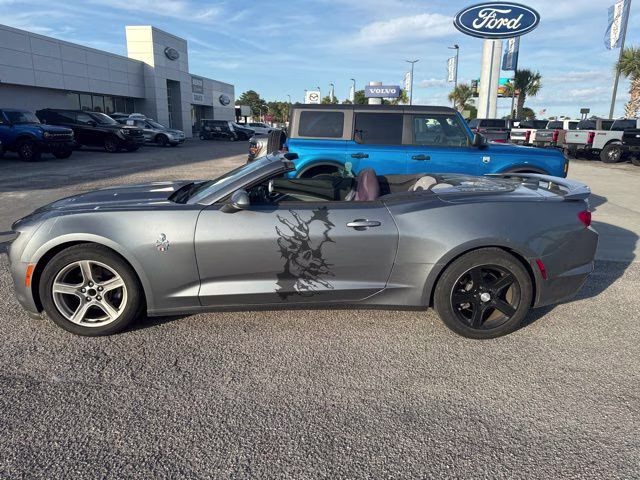 2020 Satin Steel Metallic Chevrolet Camaro 1LT RWD Convertible