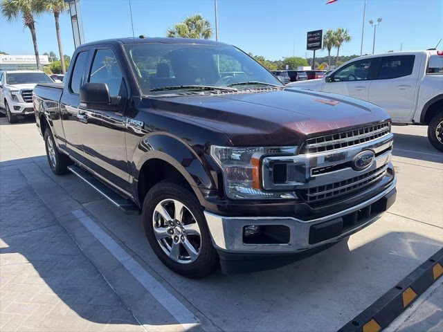 2018 Magma Red Ford F-150 XLT RWD Truck