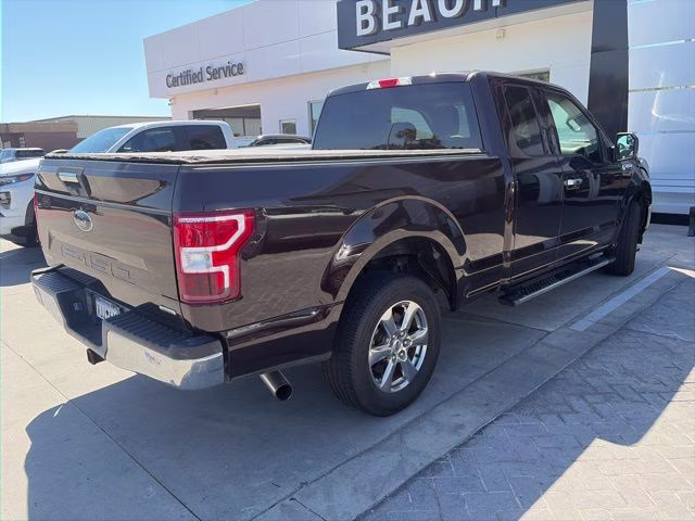 2018 Magma Red Ford F-150 XLT RWD Truck