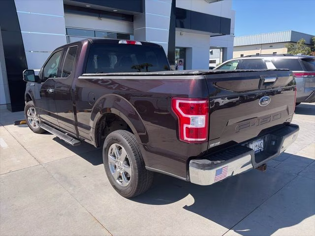 2018 Magma Red Ford F-150 XLT RWD Truck