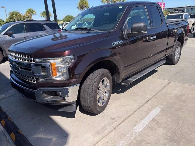 2018 Magma Red Ford F-150 XLT RWD Truck