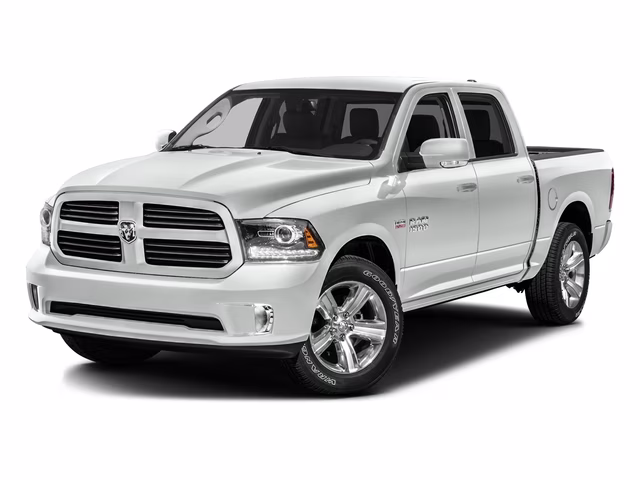 2016 Bright White Clearcoat Ram 1500 Big Horn 4X4 Truck