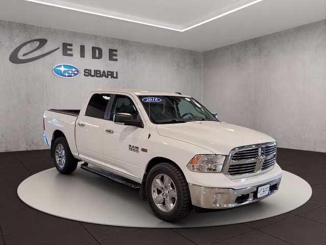 2016 Bright White Clearcoat Ram 1500 Big Horn 4X4 Truck