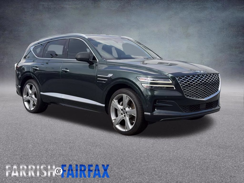 2021 Cardiff Green Genesis GV80 3.5T AWD SUV