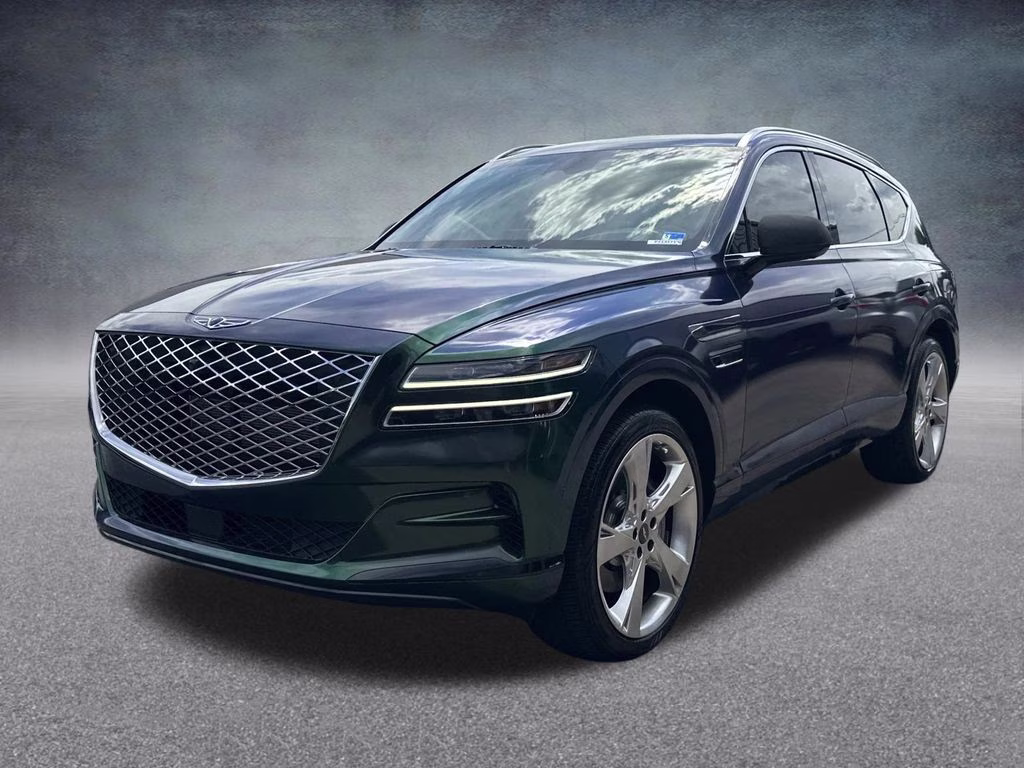 2021 Cardiff Green Genesis GV80 3.5T AWD SUV