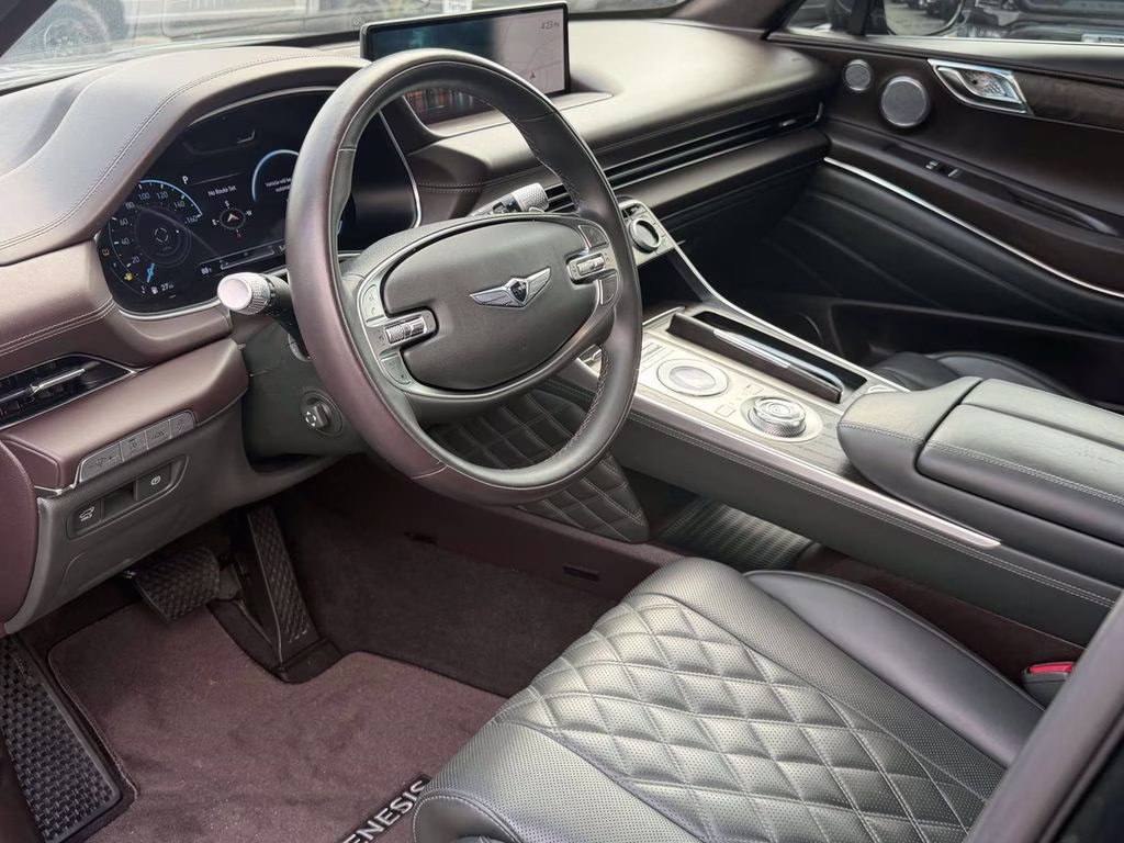 2021 Cardiff Green Genesis GV80 3.5T AWD SUV