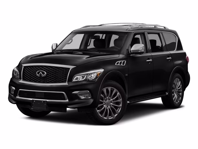 2017 Black Obsidian INFINITI QX80 Base 4X4 SUV