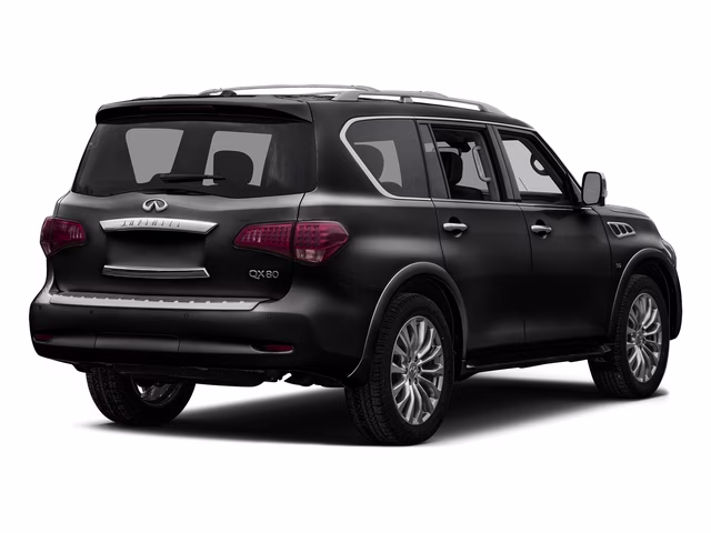2017 Black Obsidian INFINITI QX80 Base 4X4 SUV