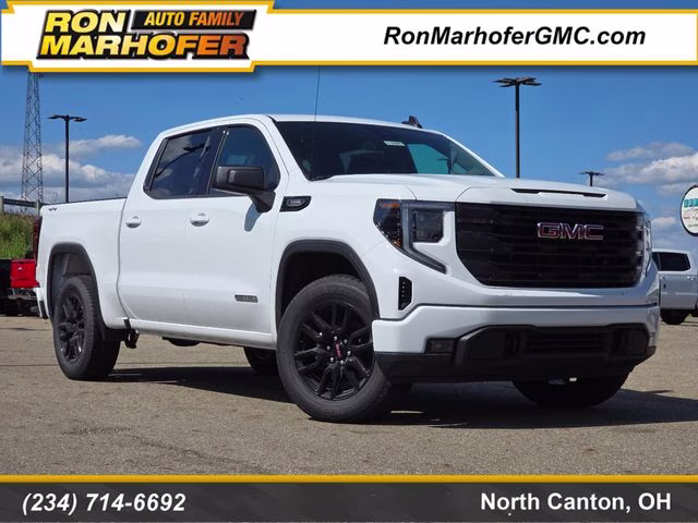 2026 Summit White GMC Sierra 1500 Elevation 4X4 Truck