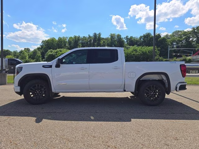 2026 Summit White GMC Sierra 1500 Elevation 4X4 Truck